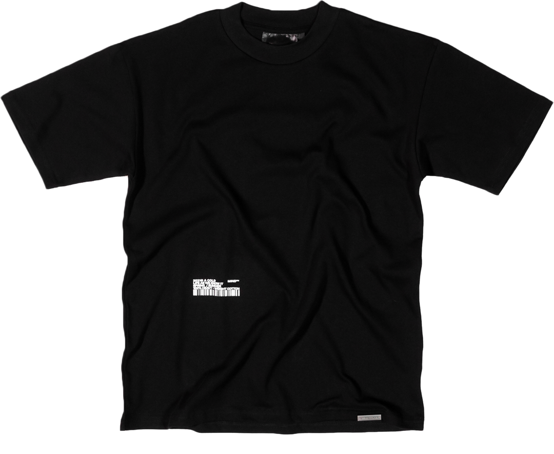 Black Crew Neck T-shirt | Cotton T-shirts | Cold-Mind