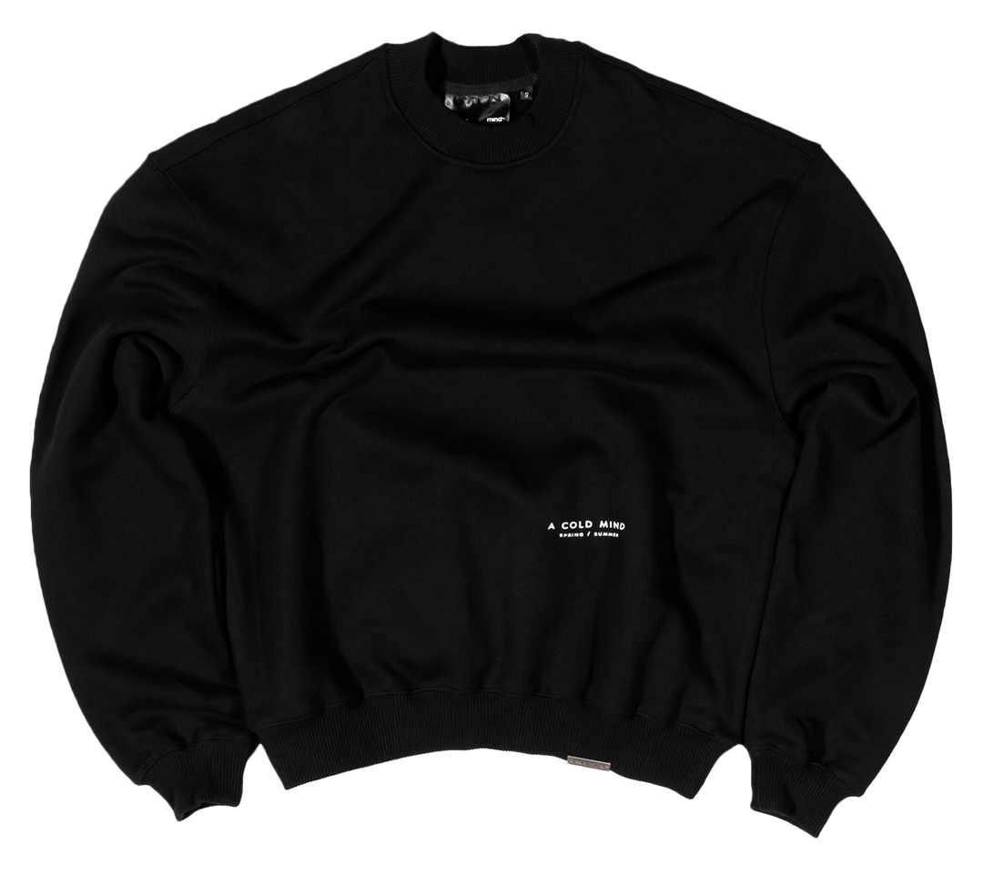Men's Sweatshirts Black | Black Sweatshirt | Cold-Mind