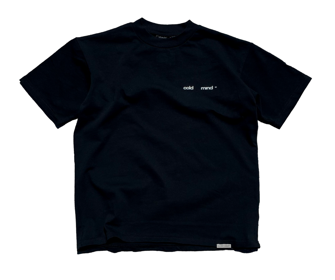 Men's Short Sleeve T-shirt | Black T-shirt | Cold-Mind