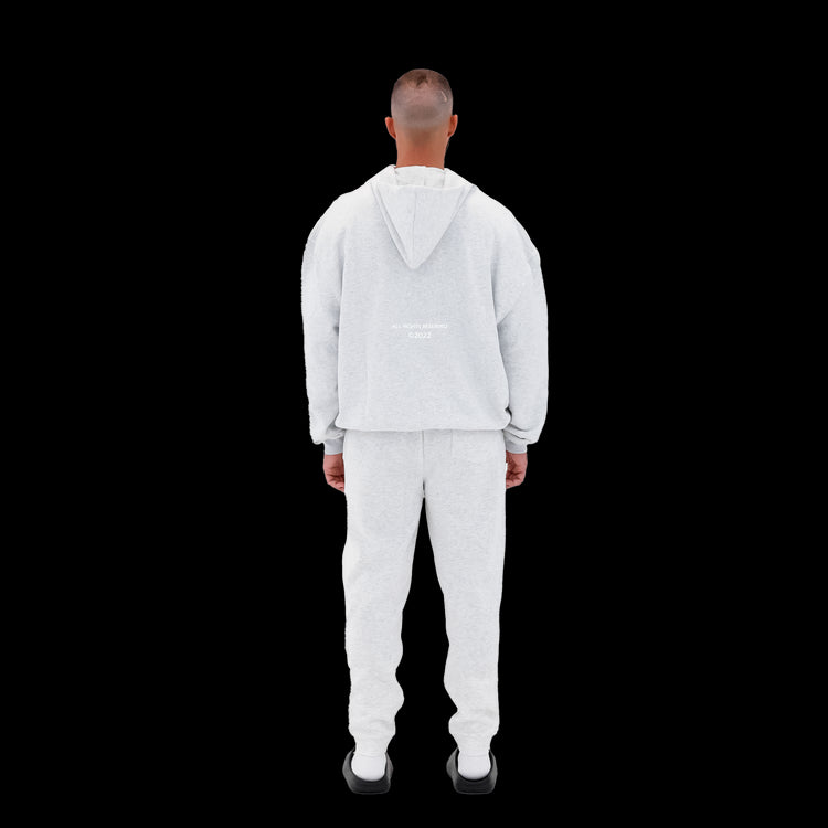 White Hoodie Men's | Mens White Tracksuit | Cold-Mind
